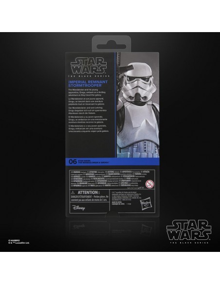 Figura hasbro star wars the black series the mandalorian & grogu imperial remnant stormtrooper Figura hasbro star wars the black series the mandalorian & grogu imperial remnant stormtrooper