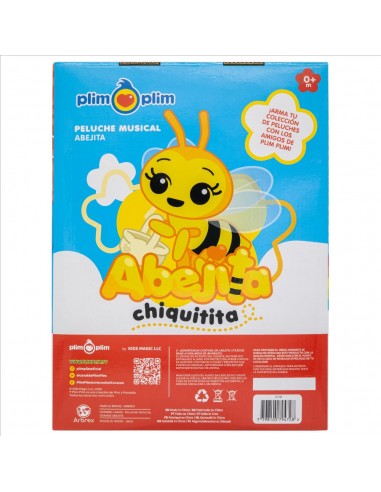 Peluche musical dx abejita