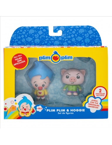 Pack de 2 figuras de plimplim gimnasta - & hoogie