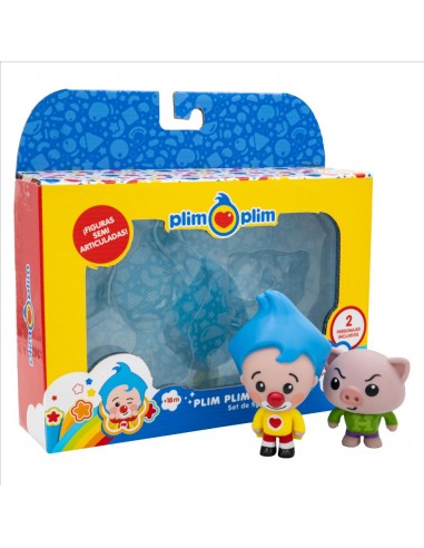 Pack de 2 figuras de plimplim gimnasta - & hoogie