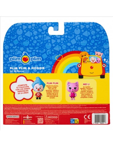 Pack de 2 figuras de plimplim gimnasta - & hoogie