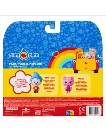 Pack de 2 figuras de plimplim gimnasta - & hoogie