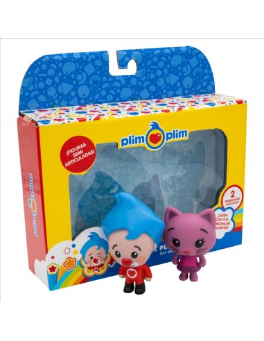 Pack de 2 figuras de plim plim & mei li