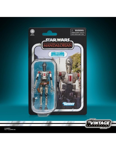 Figura hasbro star wars the mandalorian ig - 11 nevarro marshal