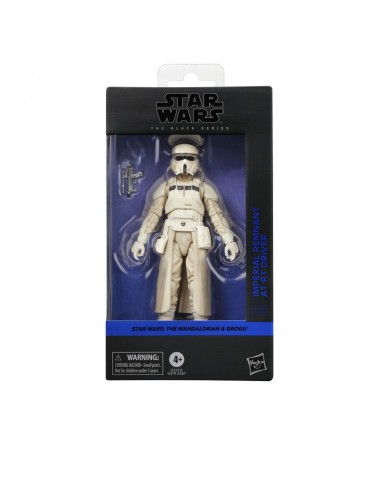 Figura hasbro star wars the black series the mandalorian & grogu imperial remnant at - rt driver