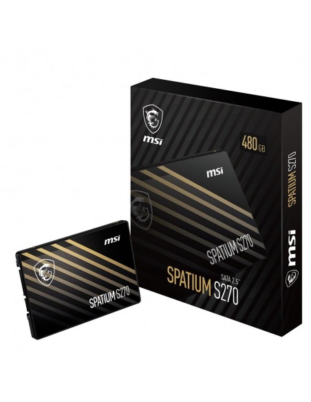Disco duro 2.5 pulgadas ssd 480gb sata3 msi spatium s270