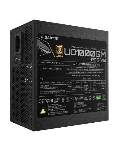 Fuente alimentacion gigabyte gp - ud1000gm pg5 v2 gaming atx 1000w