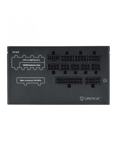 Fuente alimentacion unyka atilius gaming atx 850w