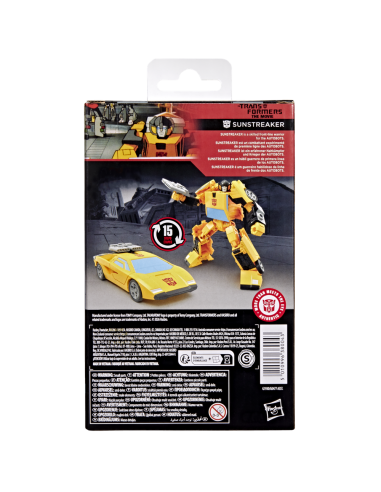 Figura hasbro transformers studio series sunstreaker