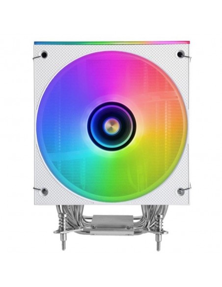 Ventilador disipador cpu mars gaming mcpulcd argb 120mm blanco