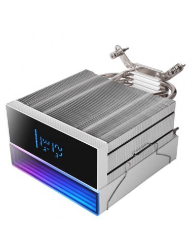 Ventilador disipador cpu mars gaming mcpulcd argb 120mm blanco