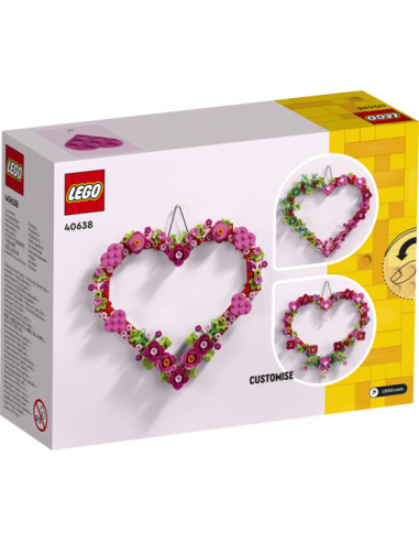 Lego corazón decorativo