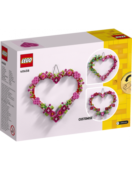 Lego corazón decorativo
