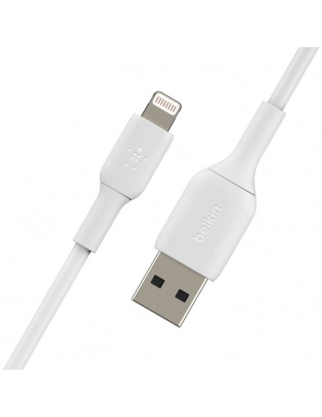 Cable lightning a usb tipo a belkin 2m - macho - macho - blanco