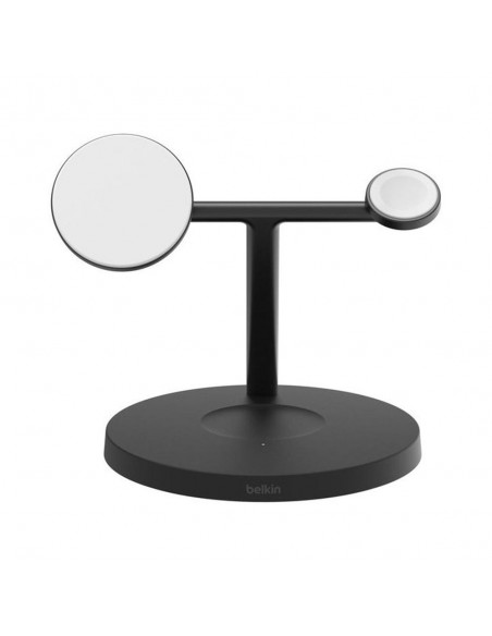 Base de carga inalambrica belkin wiz032kqbk dispositivos apple negra