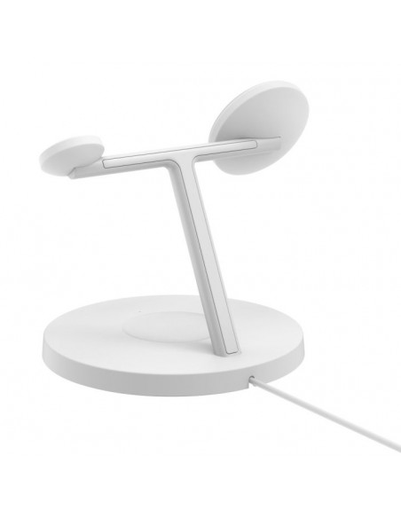Base de carga inalambrica belkin wiz032kqwh dispositivos apple blanca