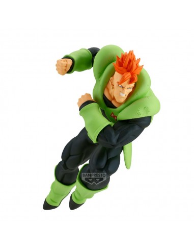 Figura banpresto dragon ball z match makers android 16(vs cell) 17cm