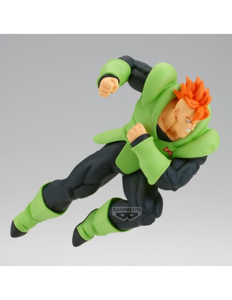 Figura banpresto dragon ball z match makers android 16(vs cell) 17cm Figura banpresto dragon ball z match makers android 16(vs cell) 17cm