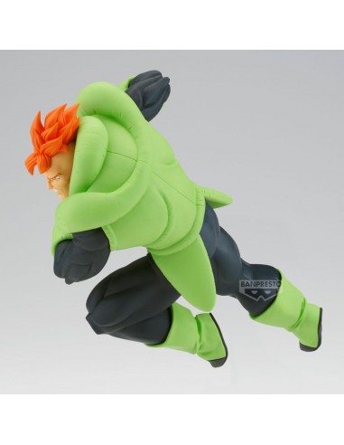 Figura banpresto dragon ball z match makers android 16(vs cell) 17cm