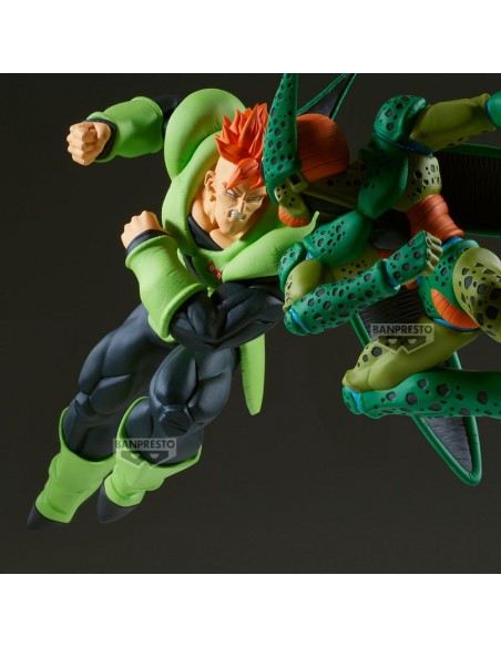 Figura banpresto dragon ball z match makers android 16(vs cell) 17cm Figura banpresto dragon ball z match makers android 16(vs cell) 17cm