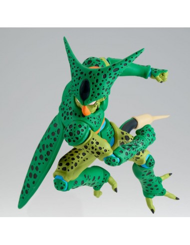 Figura banpresto dragon ball z match makers cell(vs android 16) 16cm