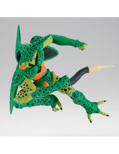 Figura banpresto dragon ball z match makers cell(vs android 16) 16cm