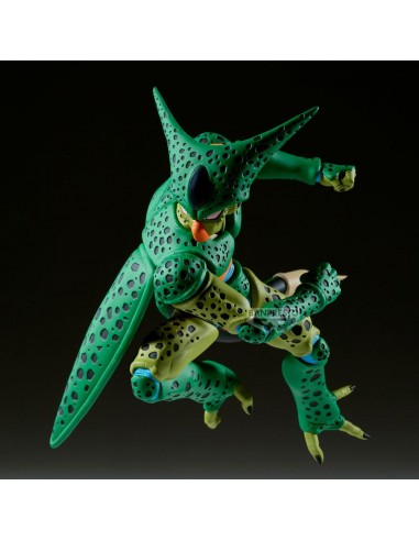Figura banpresto dragon ball z match makers cell(vs android 16) 16cm