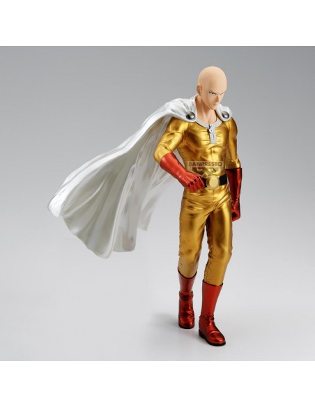 Figura banpresto one punch man grandista saitama metallic ver. 27cm Figura banpresto one punch man grandista saitama metallic ver. 27cm