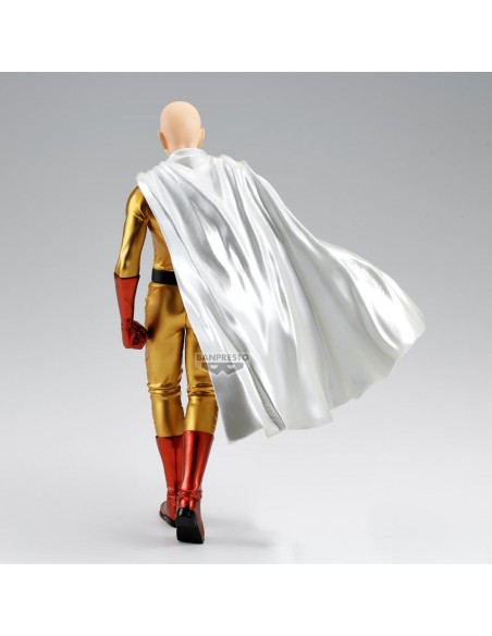 Figura banpresto one punch man grandista saitama metallic ver. 27cm Figura banpresto one punch man grandista saitama metallic ver. 27cm