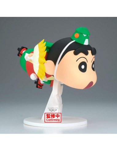 Figura banpresto crayon shinchan movie: spooky! my yokai vacation big figure shinnosuke nohara