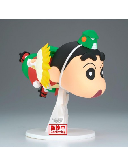 Figura banpresto crayon shinchan movie: spooky! my yokai vacation big figure shinnosuke nohara