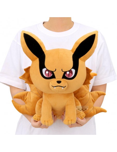 Peluche banpresto naruto shippuden super big plush kurama 37cm