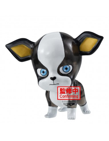 Figura banpresto jojo's bizarre adventure stardust crusaders clear figure iggy ver b. 6cm