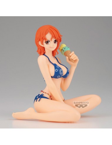 Figura banpresto one piece glitter&glamours nami summer style 11cm
