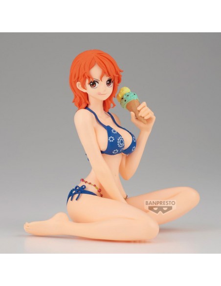 Figura banpresto one piece glitter&glamours nami summer style 11cm Figura banpresto one piece glitter&glamours nami summer style 11cm