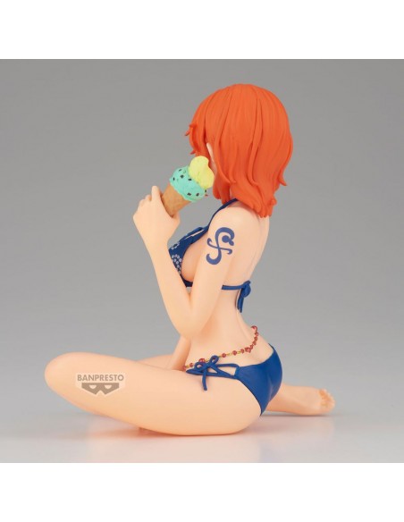 Figura banpresto one piece glitter&glamours nami summer style 11cm Figura banpresto one piece glitter&glamours nami summer style 11cm