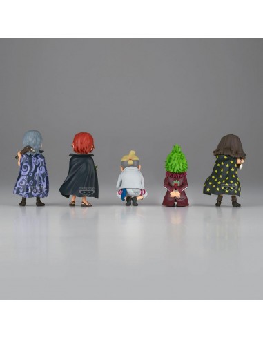 Figura banpresto one piece world collectable figure - red hair pirates vs bartolomeo -