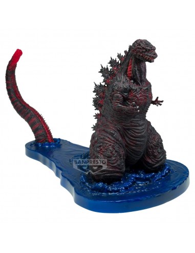 Figura banpresto shin godzilla art vignette godzilla(2016) 4th.form come ashore image ver.