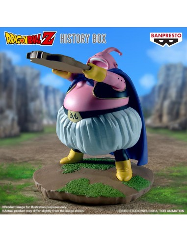 Figura banpresto dragon ball z history box majin buu 11cm
