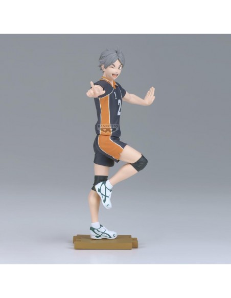 Figura banpresto haikyu!! koshi sugawara 14cm Figura banpresto haikyu!! koshi sugawara 14cm