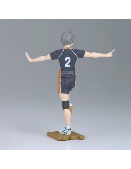 Figura banpresto haikyu!! koshi sugawara 14cm Figura banpresto haikyu!! koshi sugawara 14cm