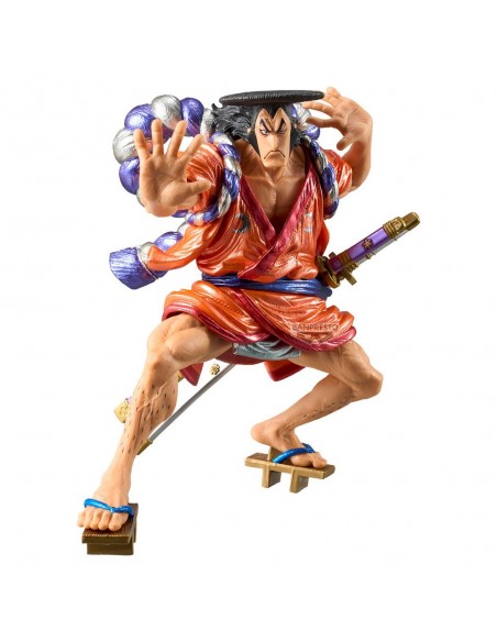 Figura banpresto one piece king of artist kouzuki oden special ver. 17cm