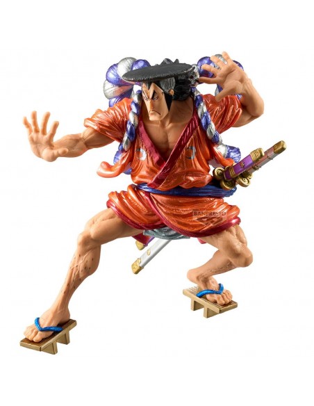 Figura banpresto one piece king of artist kouzuki oden special ver. 17cm