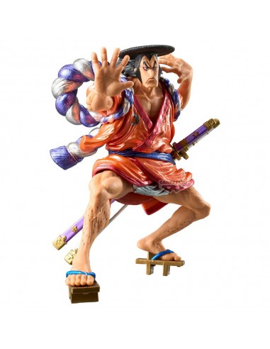 Figura banpresto one piece king of artist kouzuki oden special ver. 17cm