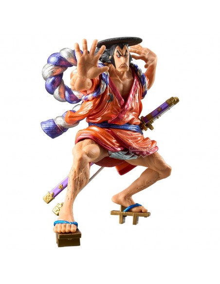Figura banpresto one piece king of artist kouzuki oden special ver. 17cm