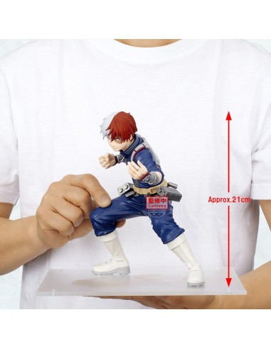 Figura banpresto my hero academia grandista todoroki shoto 21cm