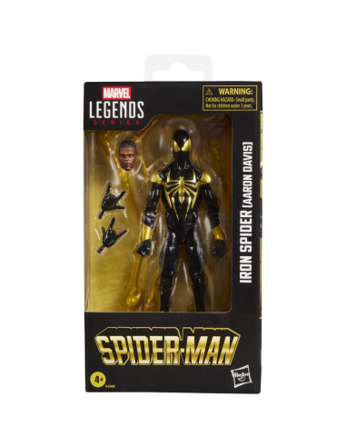 Figura hasbro marvel legends series spider - man iron spider (aaron davis)