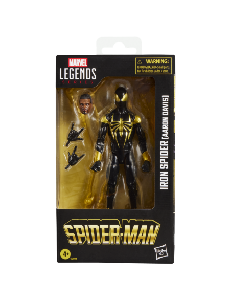 Figura hasbro marvel legends series spider - man iron spider (aaron davis)