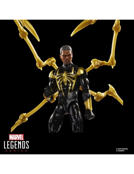 Figura hasbro marvel legends series spider - man iron spider (aaron davis)