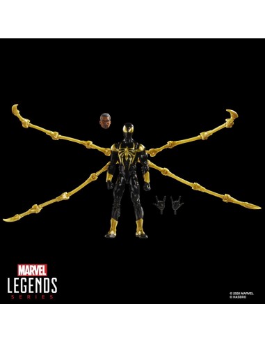 Figura hasbro marvel legends series spider - man iron spider (aaron davis)